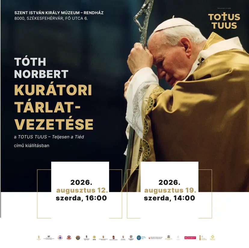 Totus Tuus ki&aacute;ll&iacute;t&aacute;s, p&aacute;paki&aacute;ll&iacute;t&aacute;s