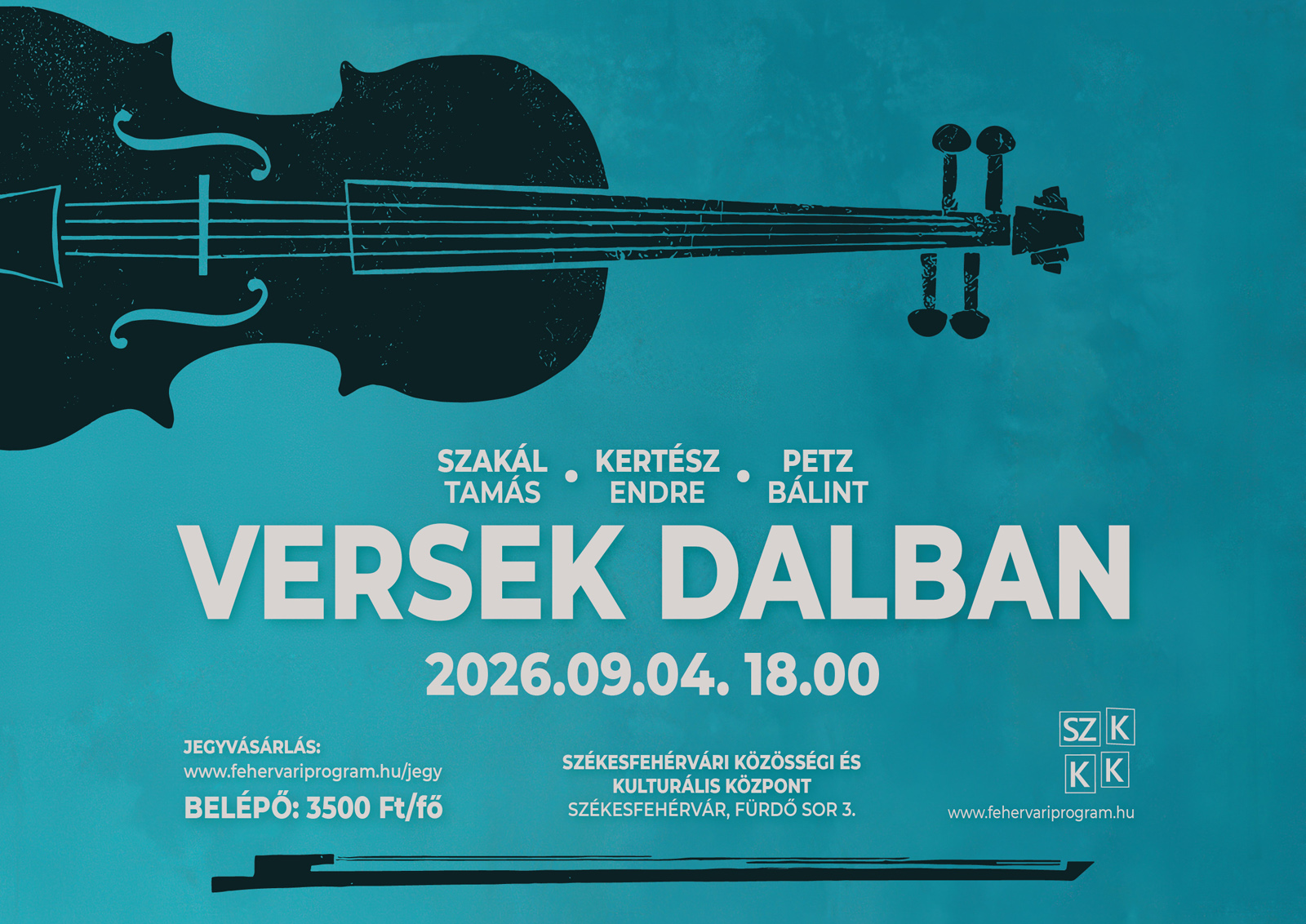 Versek Dalban A3 Fekvo 1600